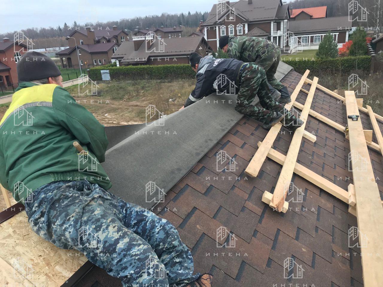 Контроль устройства кровли из мягкой черепицы | INTENA.RU
